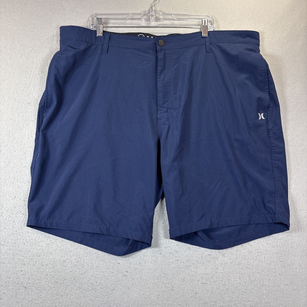 Hurley Shorts Mens‎ 42x10 Blue Lightweight Hybrid Walking & Golf Performance